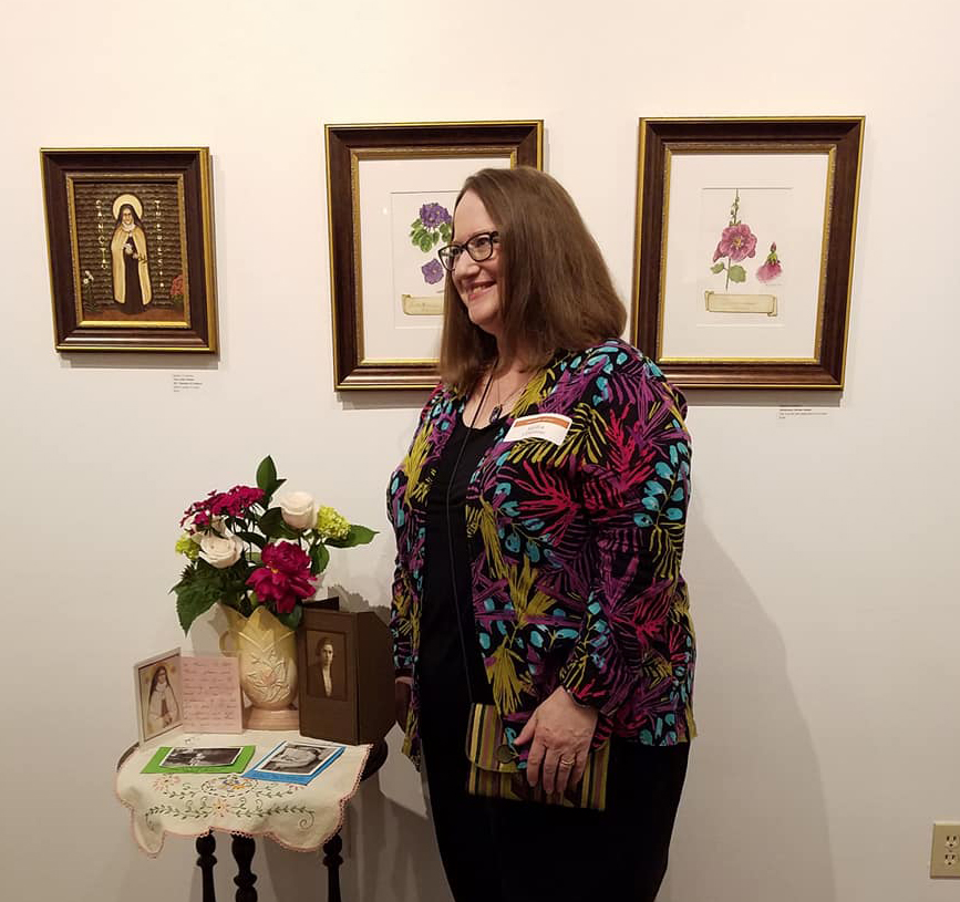 Marilyn Cummins at reception